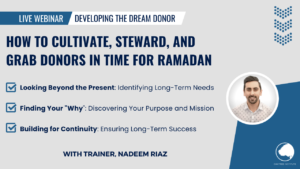 Nadeem Riaz Developing the Dream Donor