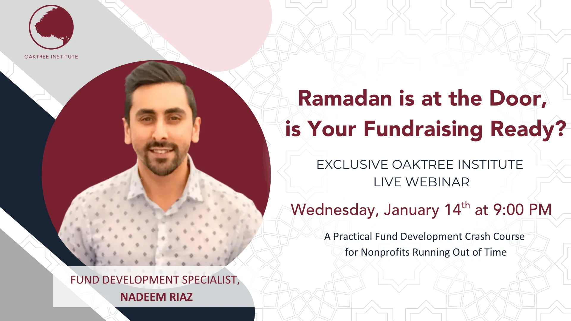 Ramadan Fund Development with Nadeem Riaz